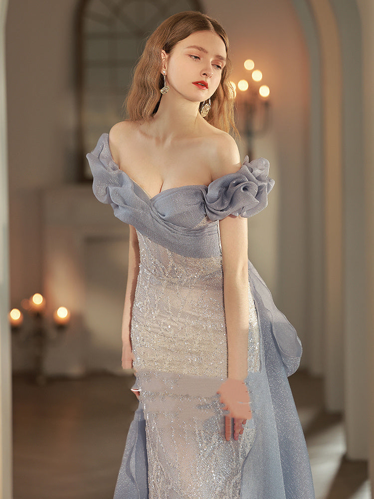 Women's Fashionable Personalized Fishtail Bride Dress