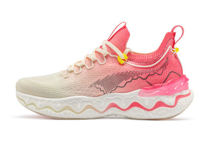 Women's Cushioned Running Shoes with Thick Rubber Soles, Sizes 39-45