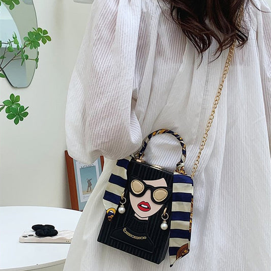 Vintage Shoulder Bag Personality Niche Messenger