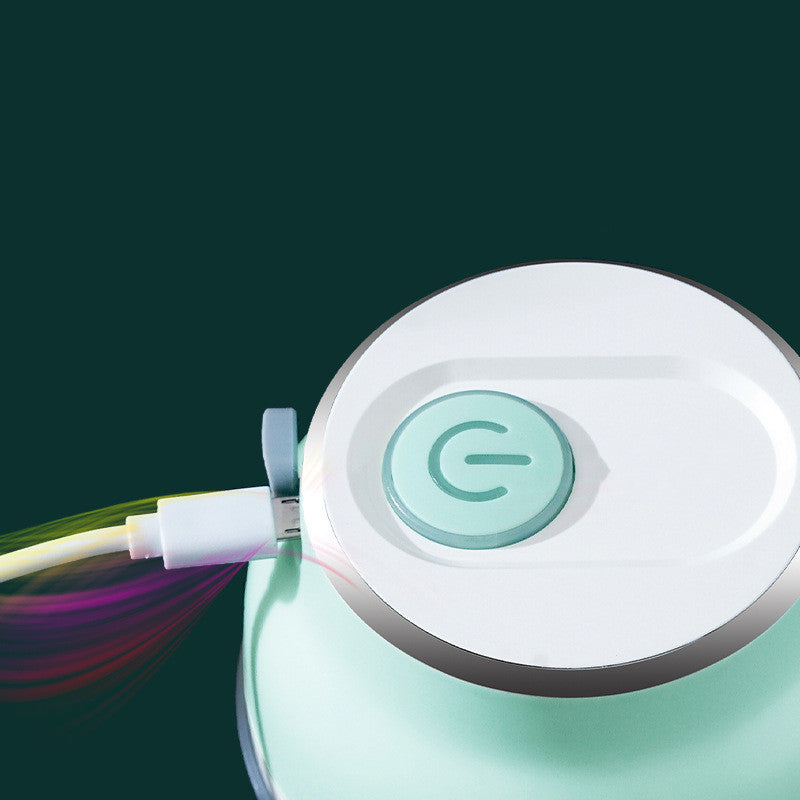 Portable Electric Mini Garlic Cutter & Food Chopper Grinder with Stainless Steel Blades