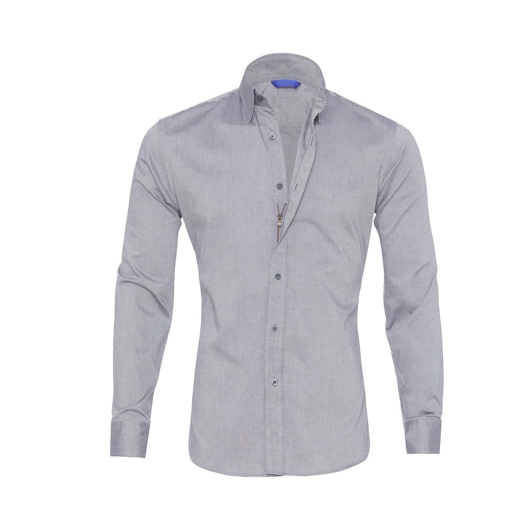 Men's Summer Long Sleeve Solid Color Button Cardigan