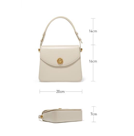 Women's Summer Texture Diagonal Handbag with Adjustable Strap