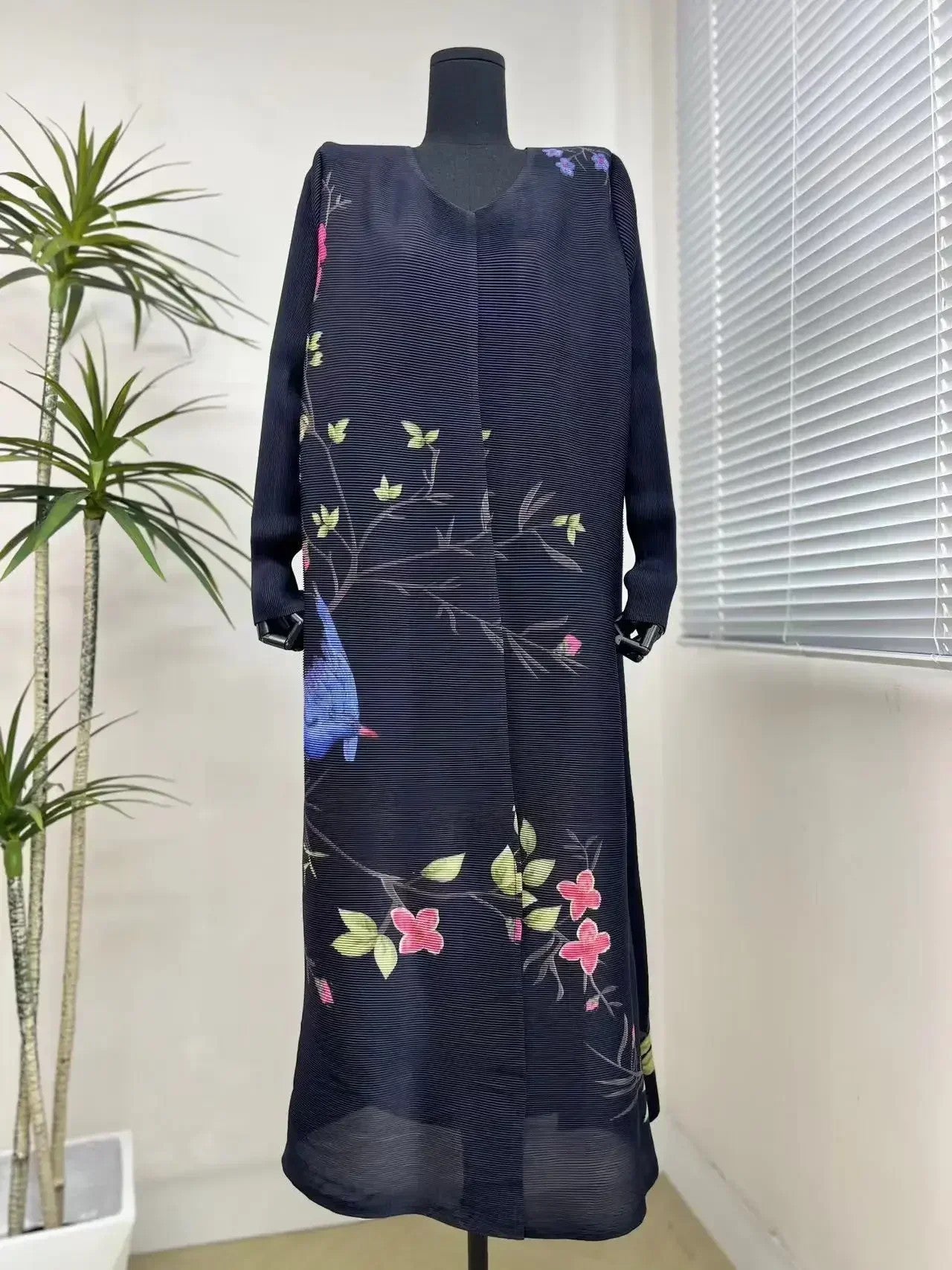Trench polyvalent, abaya arabe élégante, imprimé