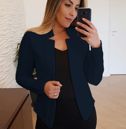 توب بدلة كاجوال احترافي صغير من مزيج القطن