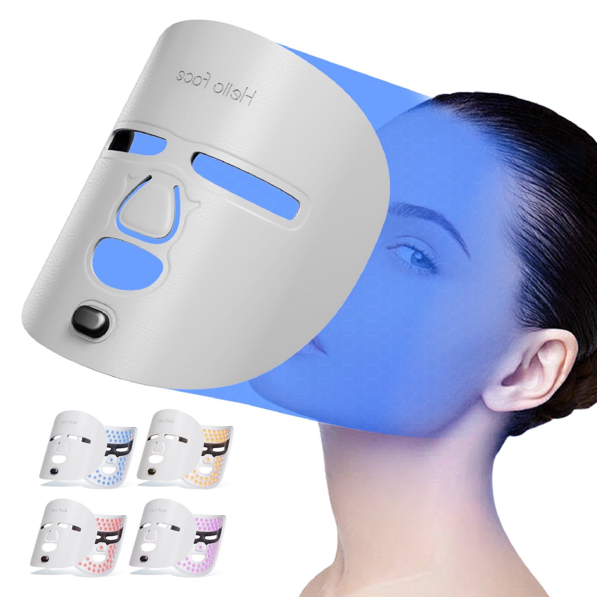 LED Near Infrared Everbright Red Blue Light Photon IPL Mask
