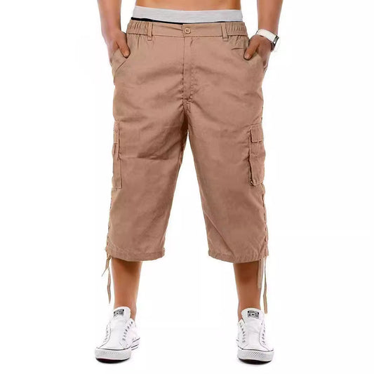 Men's Casual Multi-pocket Workwear Shorts Loose Outdoor Casual Pants