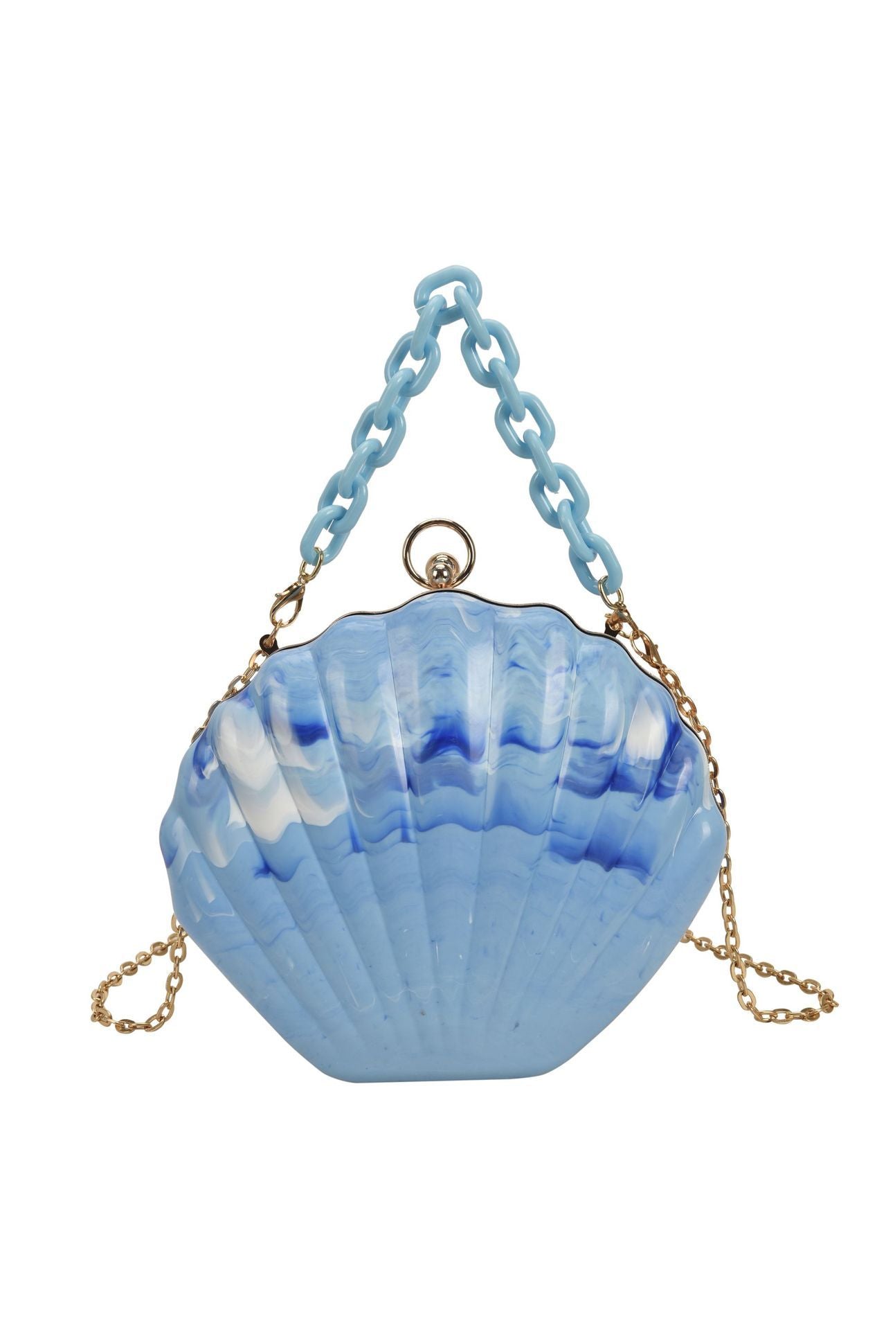Sac bandoulière à chaîne unie à épaule unique disponible en plusieurs couleurs