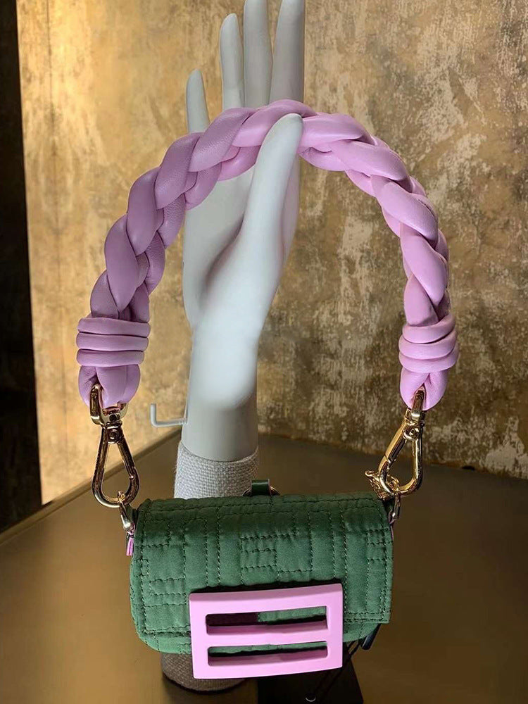 Little Red Book Net Red Same Style Contrasting Mini Handbag