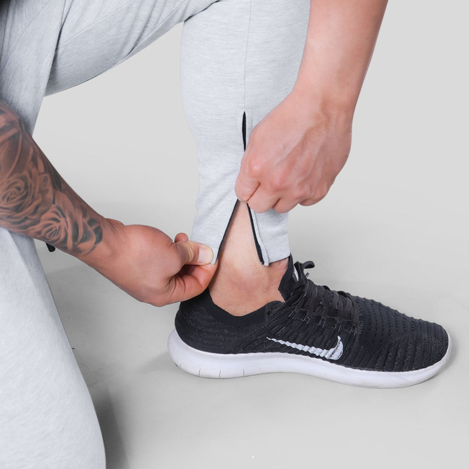 Pantalon de sport et de loisirs pour homme en fibre de polyester