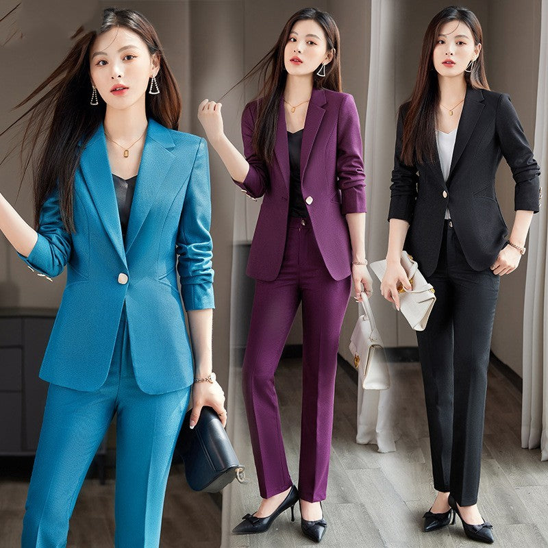 Costume professionnel avec élasticité