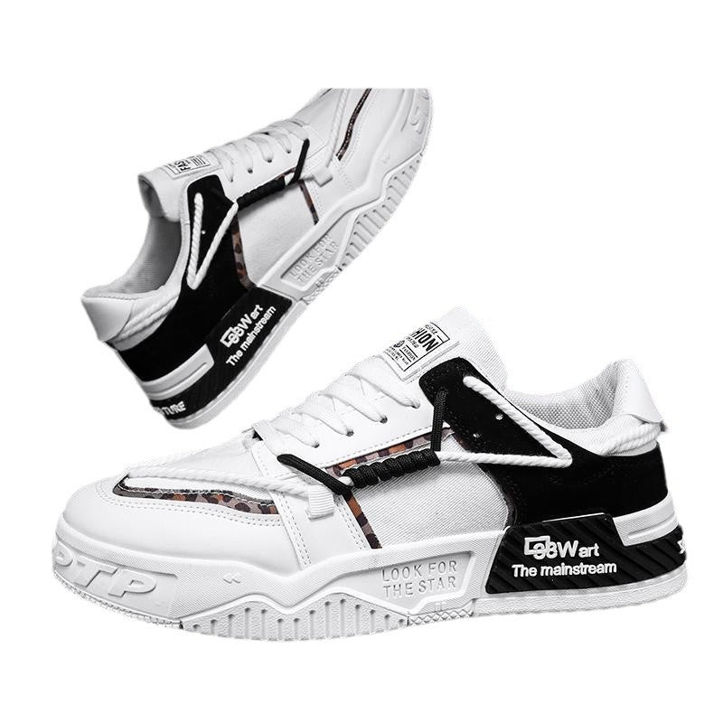 Casual Thick-Soled Canvas Sports Sneakers for Men