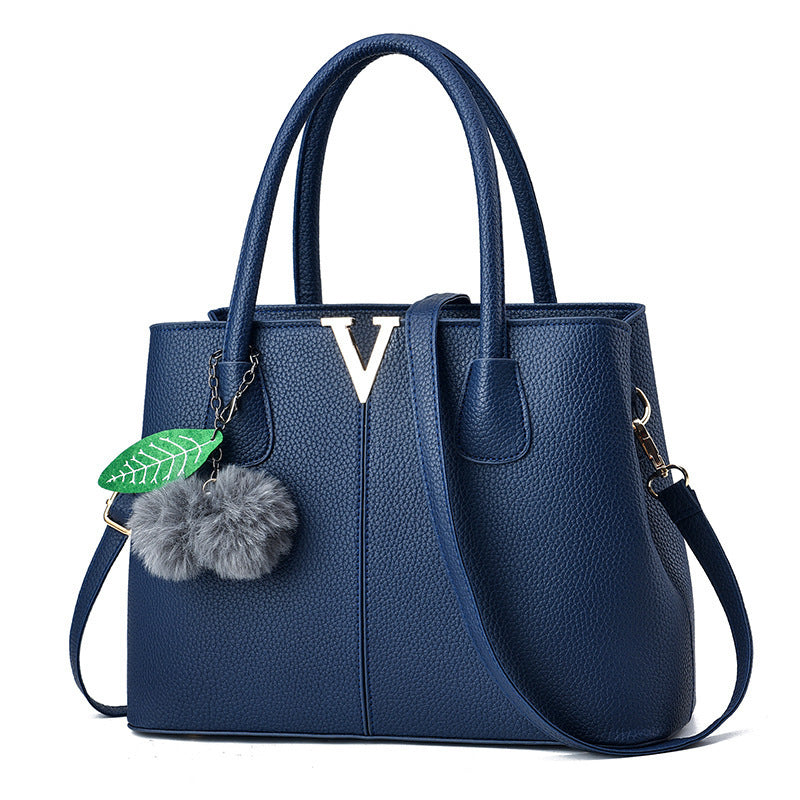 Sac à main grande capacité motif litchi