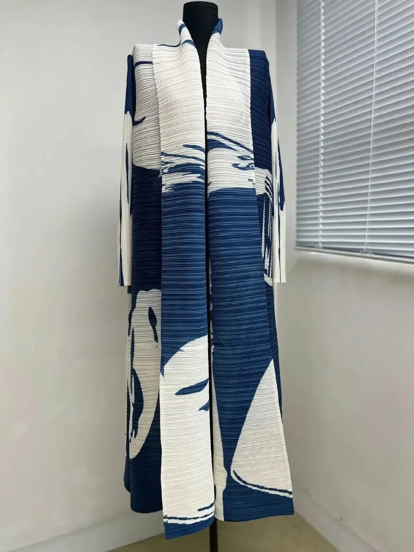 Trench polyvalent, abaya arabe élégante, imprimé
