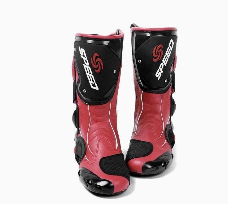 Bottes d'équitation anti-chute de compétition de cross-country pour hommes