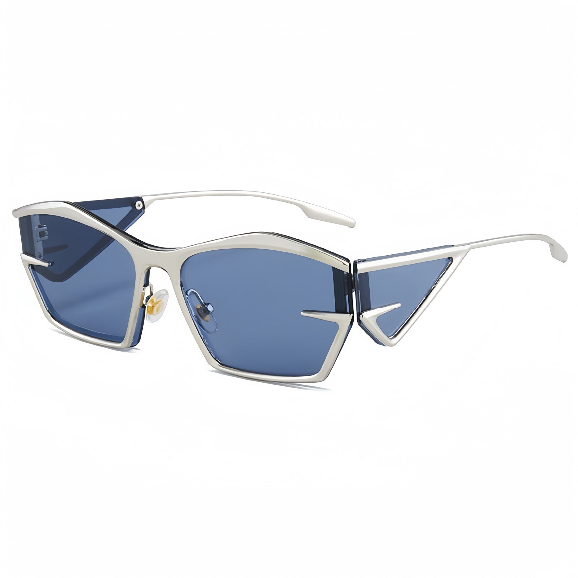 Lunettes de soleil Future Technology UV400 avec monture en métal