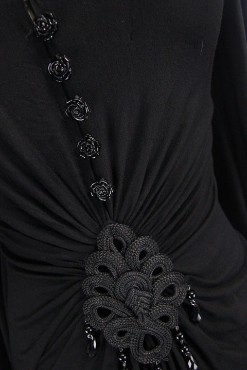 Robe trapèze taille haute coupe ajustée pour femme