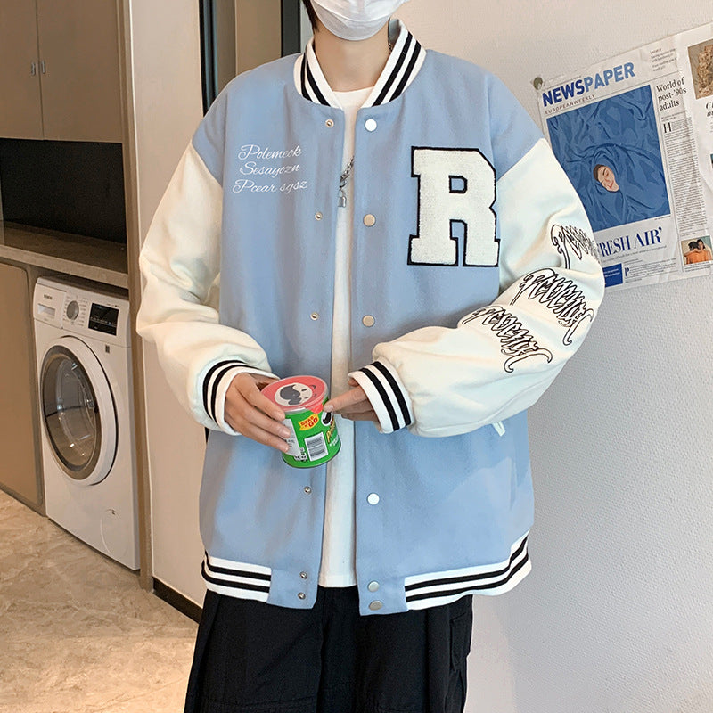 Trendy Casual Sports Baseball Jacket