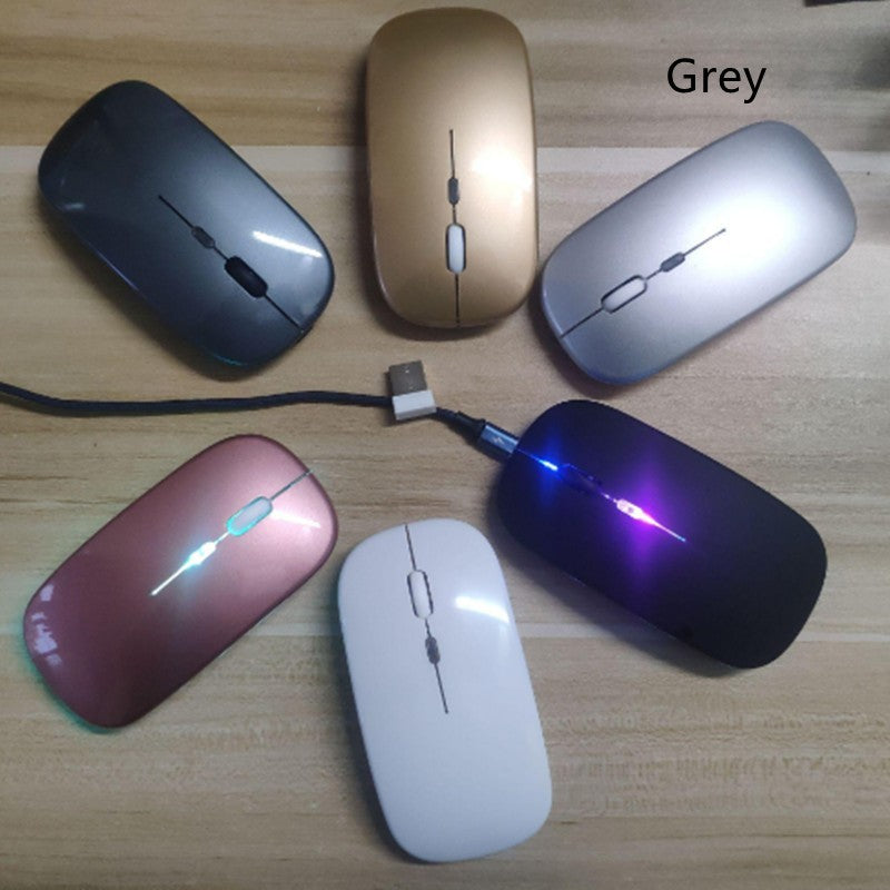 Bluetooth Dual-Mode Wireless Charging Mute Mouse