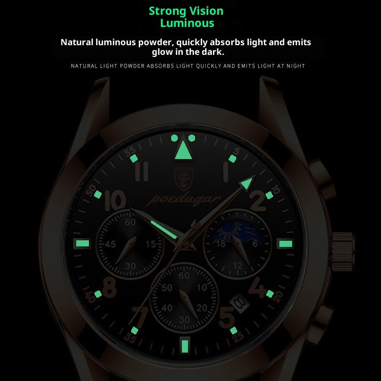 Black Tech Men's Watch Male Fashion