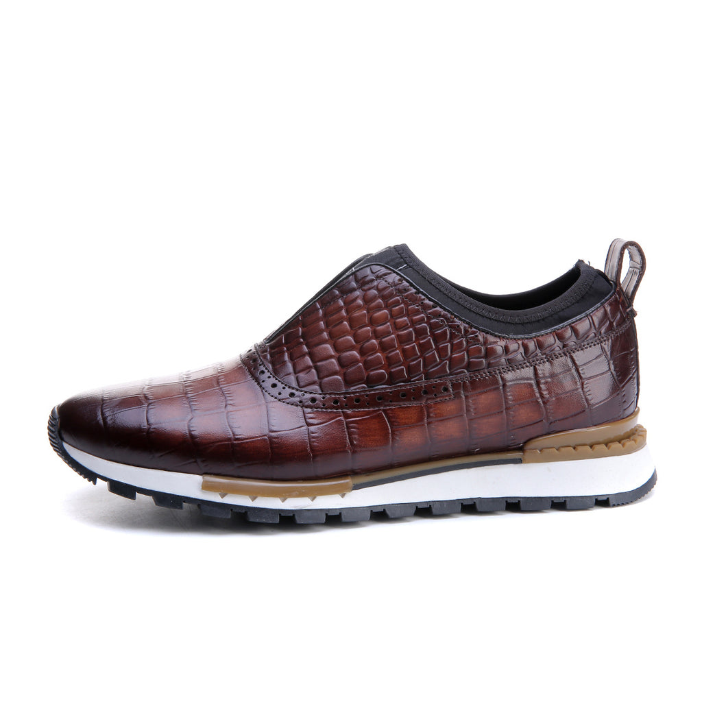 Baskets montantes décontractées couleur polonaise pour hommes, pointures 38-44