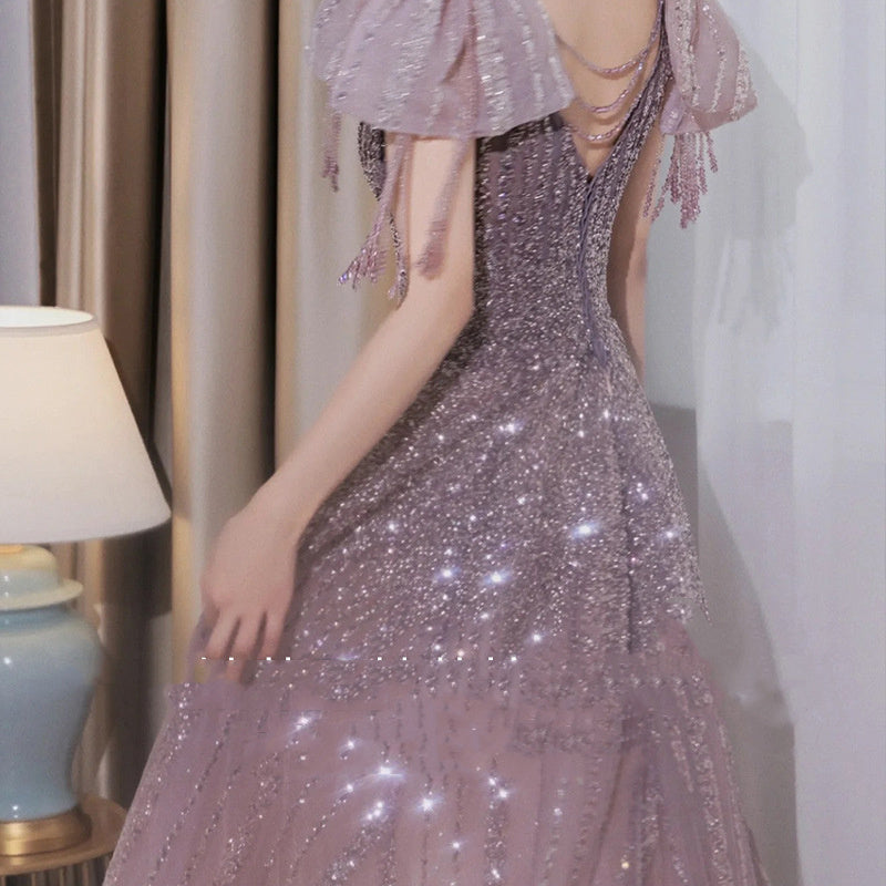 New Fashion Personality Fairy Evening Dress