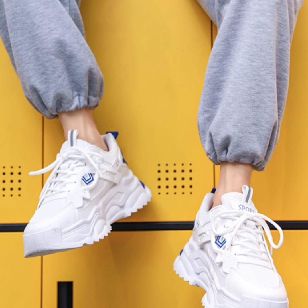 Versatile Fashionable Sports Casual Thick-Soled Inner Lift Shoes