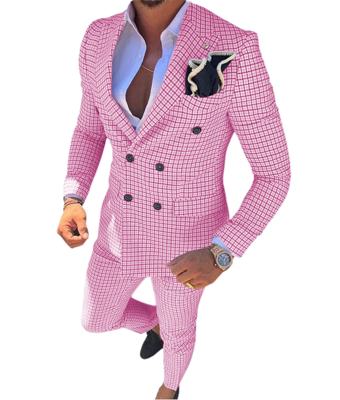 Men's Suit Two Piece Slim Business Style