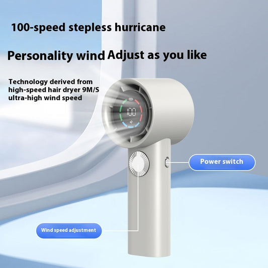 Long-lasting Turbine Electrodeless Little Fan for Hot Summer
