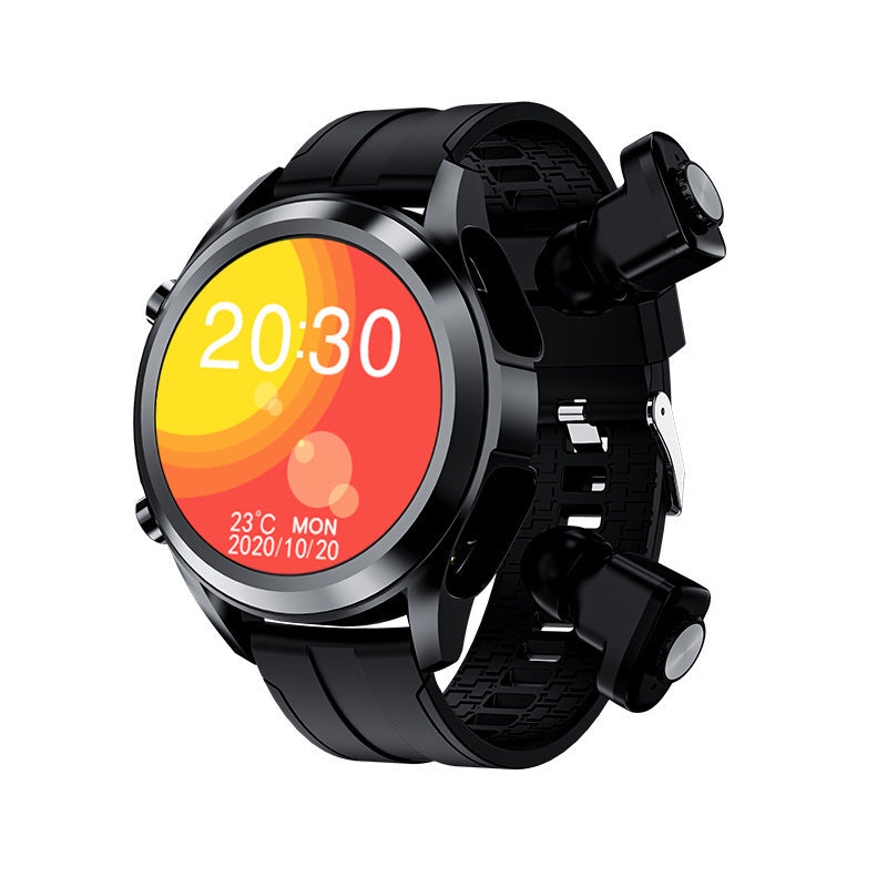 Men's Bluetooth Headset & Smartwatch with Heart Rate & Blood Pressure Monitor