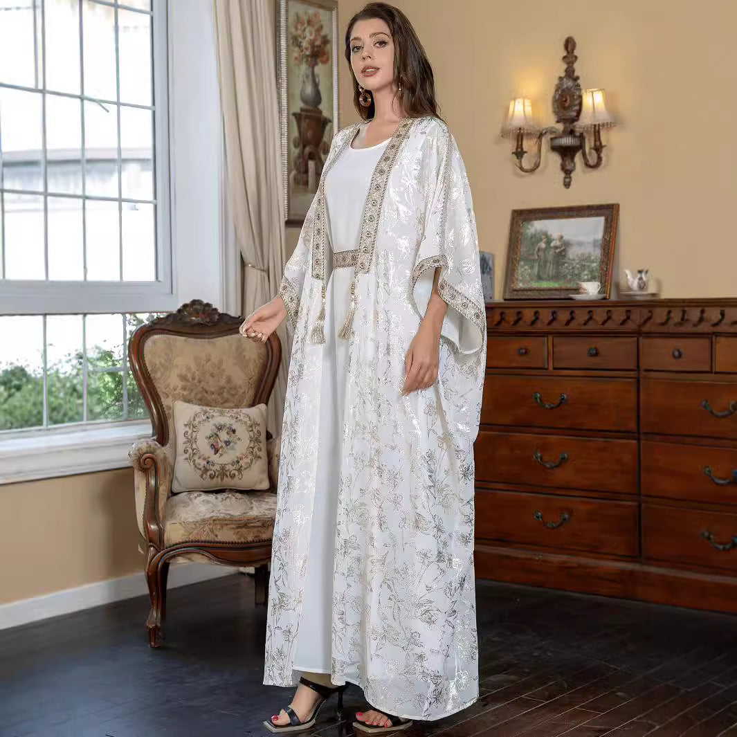Robe une pièce bronzante pour femmes musulmanes, abaya