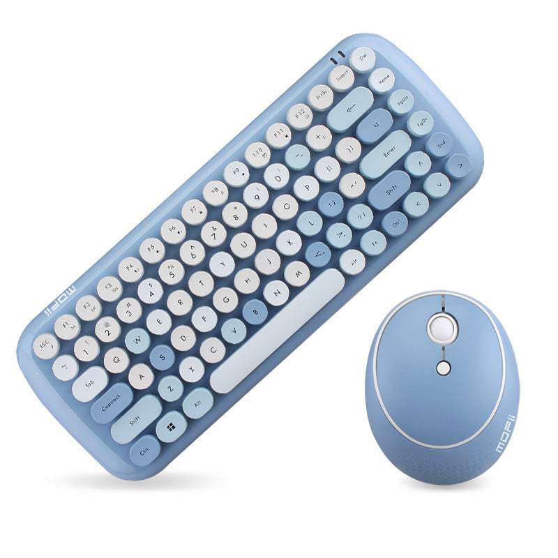 Office Mini Wireless 2.4G Keyboard and Mouse Set