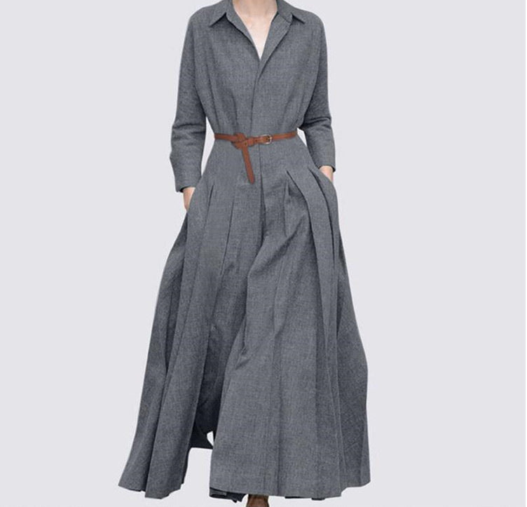 Robe de vacances élégante à pois pour femme