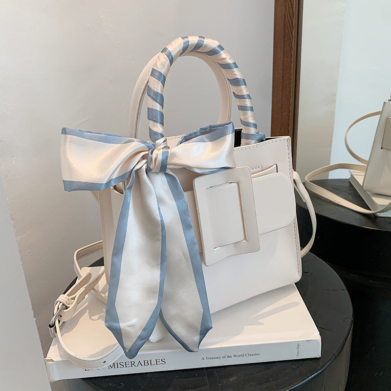 Sac bandoulière en PU Shang Baihuai pour femme - Couleur unie tendance