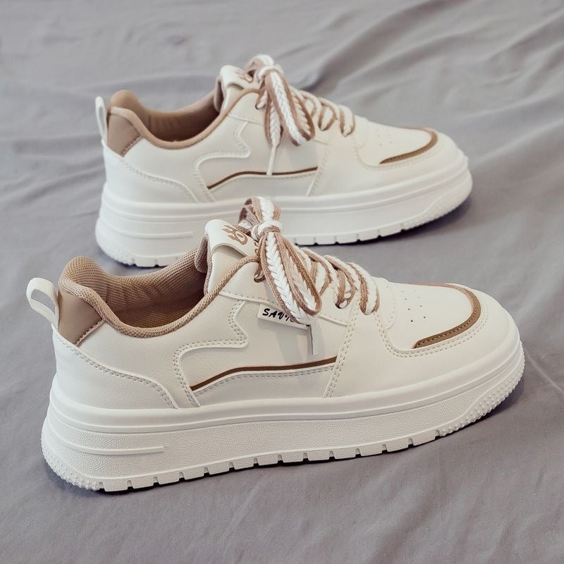 Platform White Running Sneakers Casual All-Match Leisure Shoes