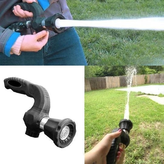 Mighty Power Hose Blaster Nozzle with 5 Spray Settings for Lawn, Garden & Car Washing