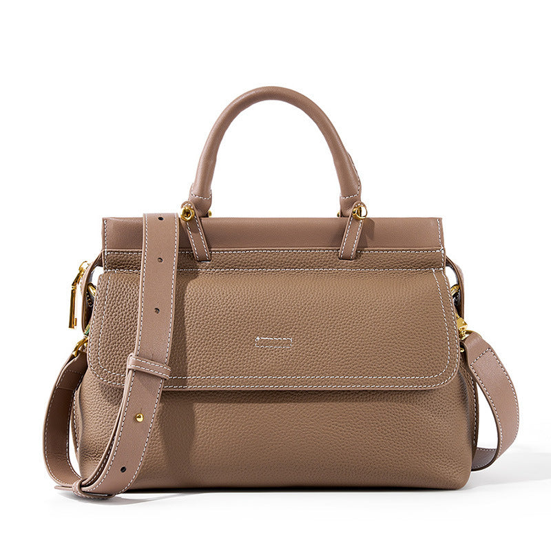 First Layer Cowhide Ladies Crossbody Bag 25x18x10cm