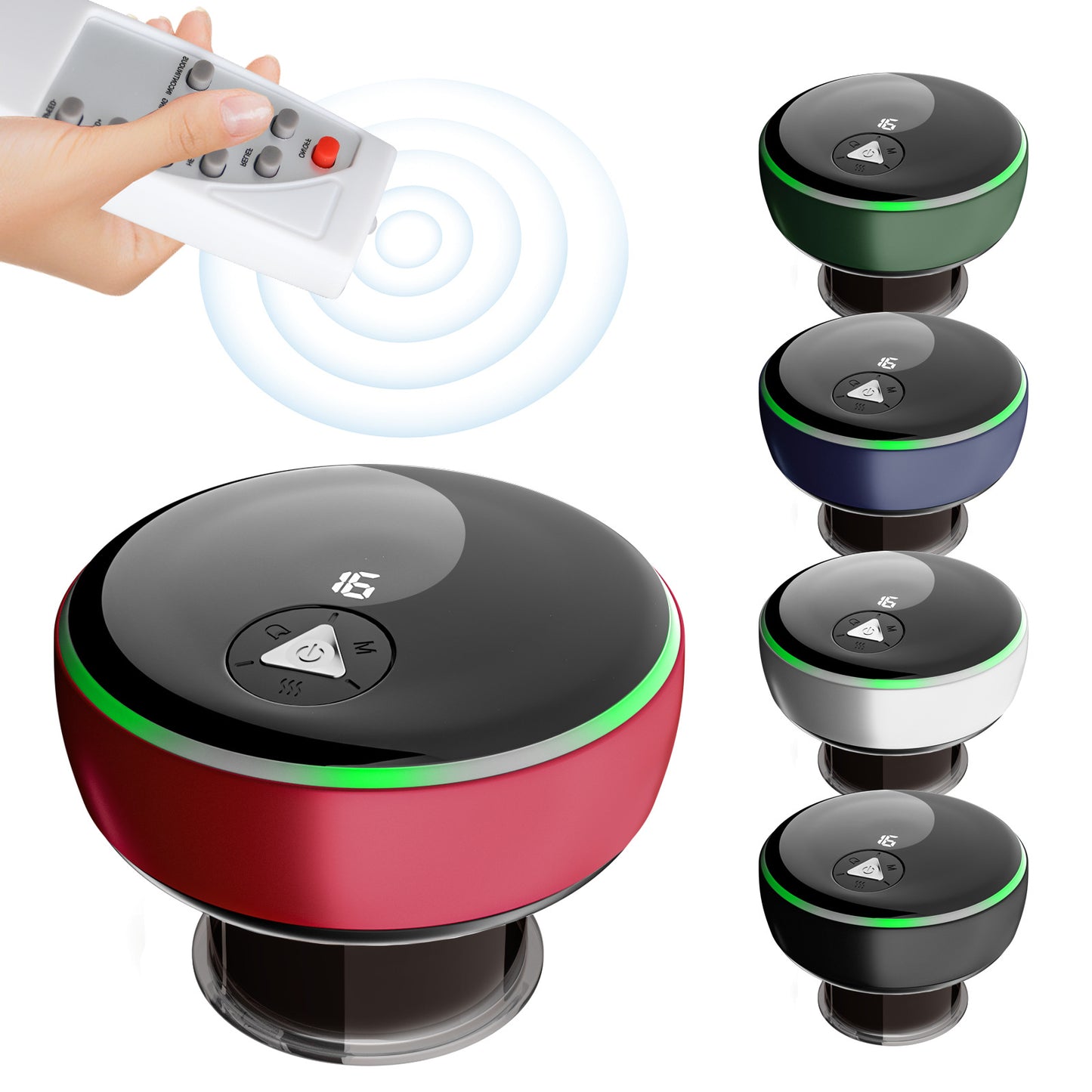 Ventouse intelligente télécommandée Masseur électrique de scraping Gua Sha