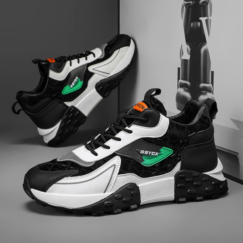 Sports Casual Platform Daddy Shoes Men's Fall