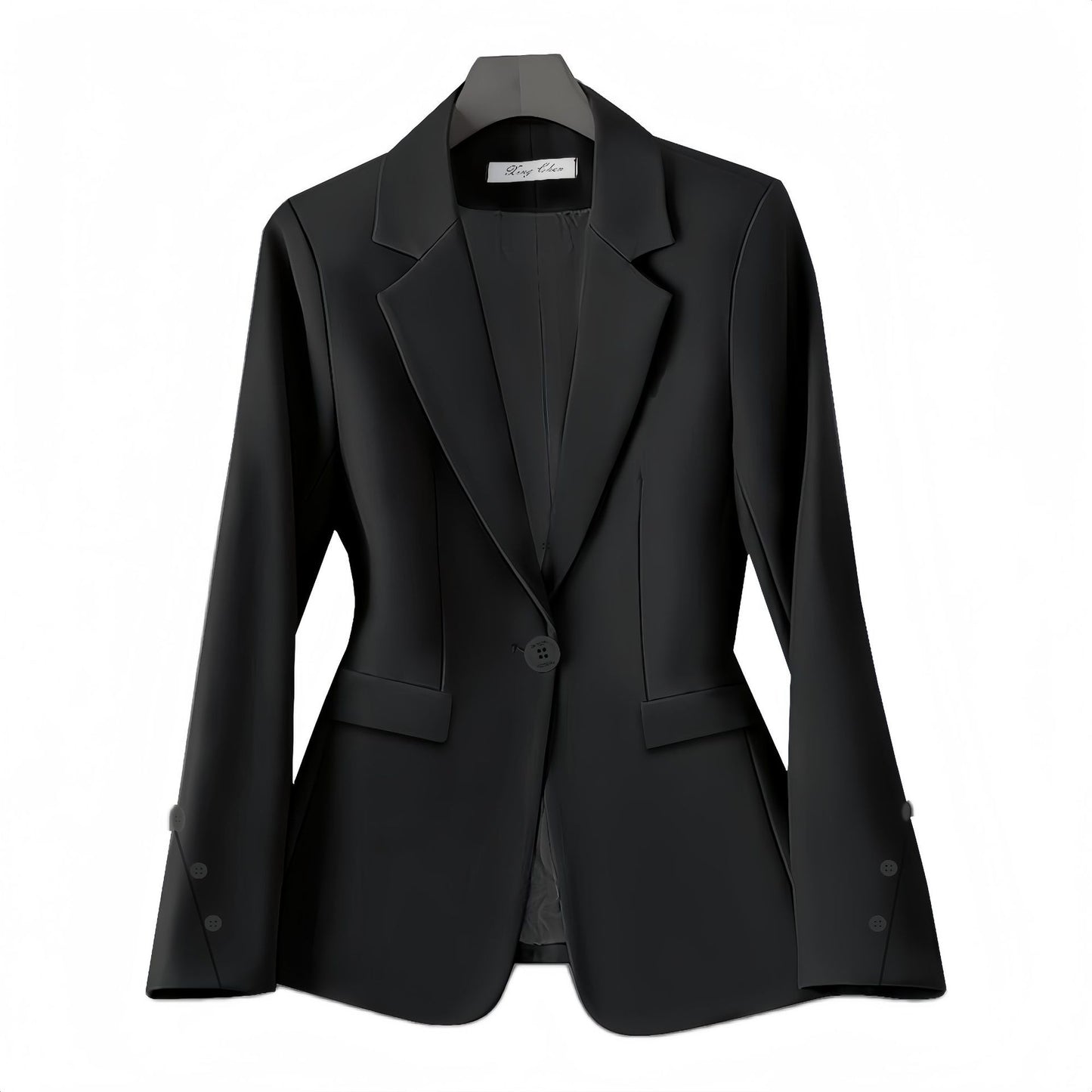 Loose Spring And Autumn High-grade Female Brown Suit