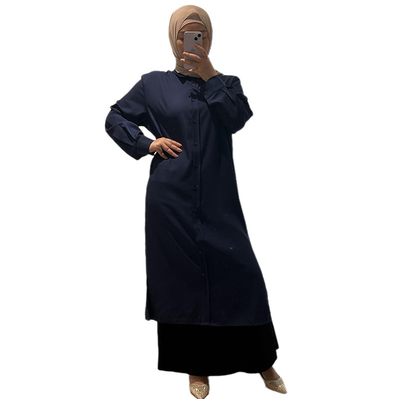 Robe à manches chauve-souris imprimé animal pour femmes musulmanes grandes tailles