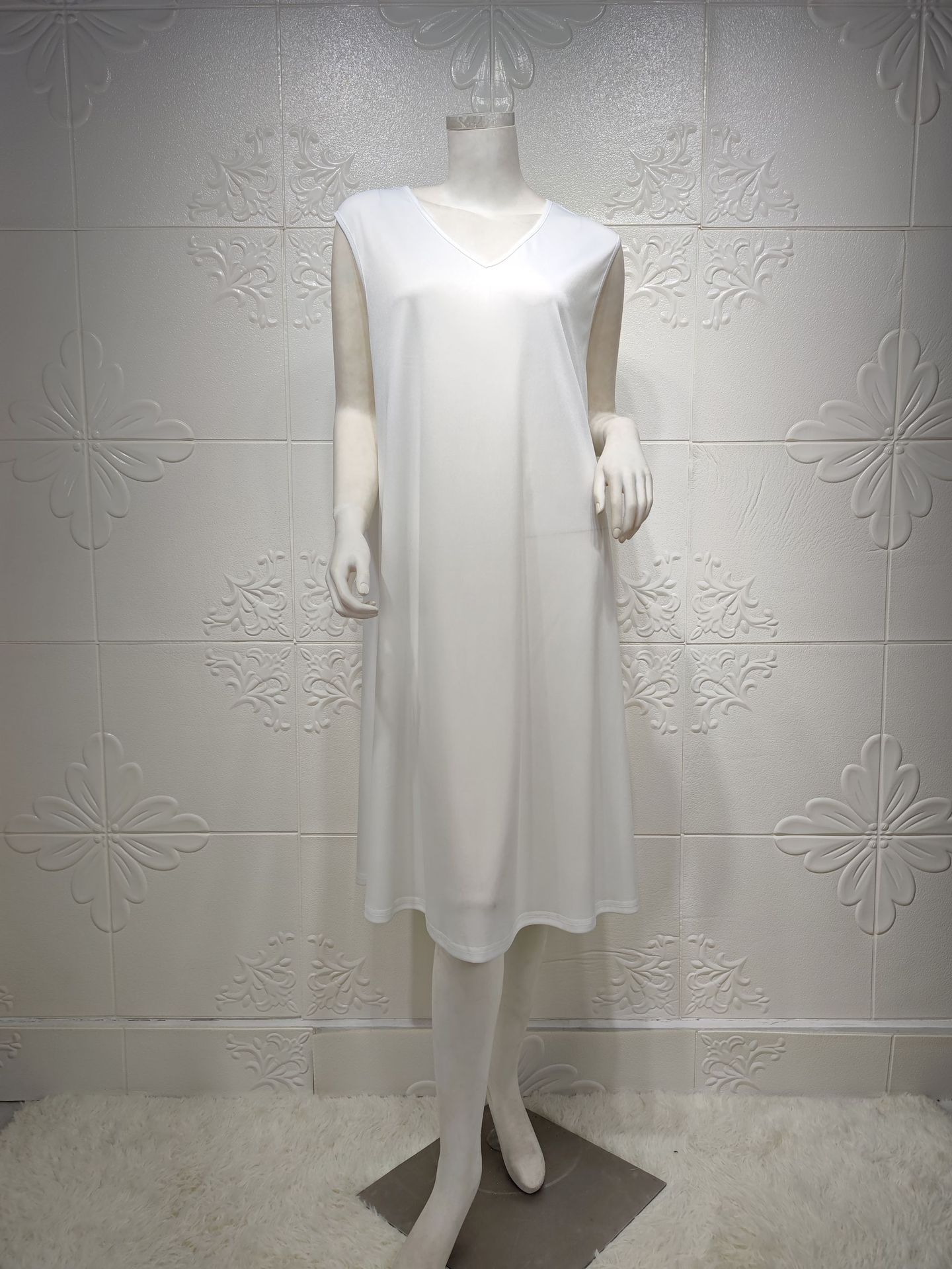 Women's New Abaya Hot Stamping Lace Robe Two Piece Set