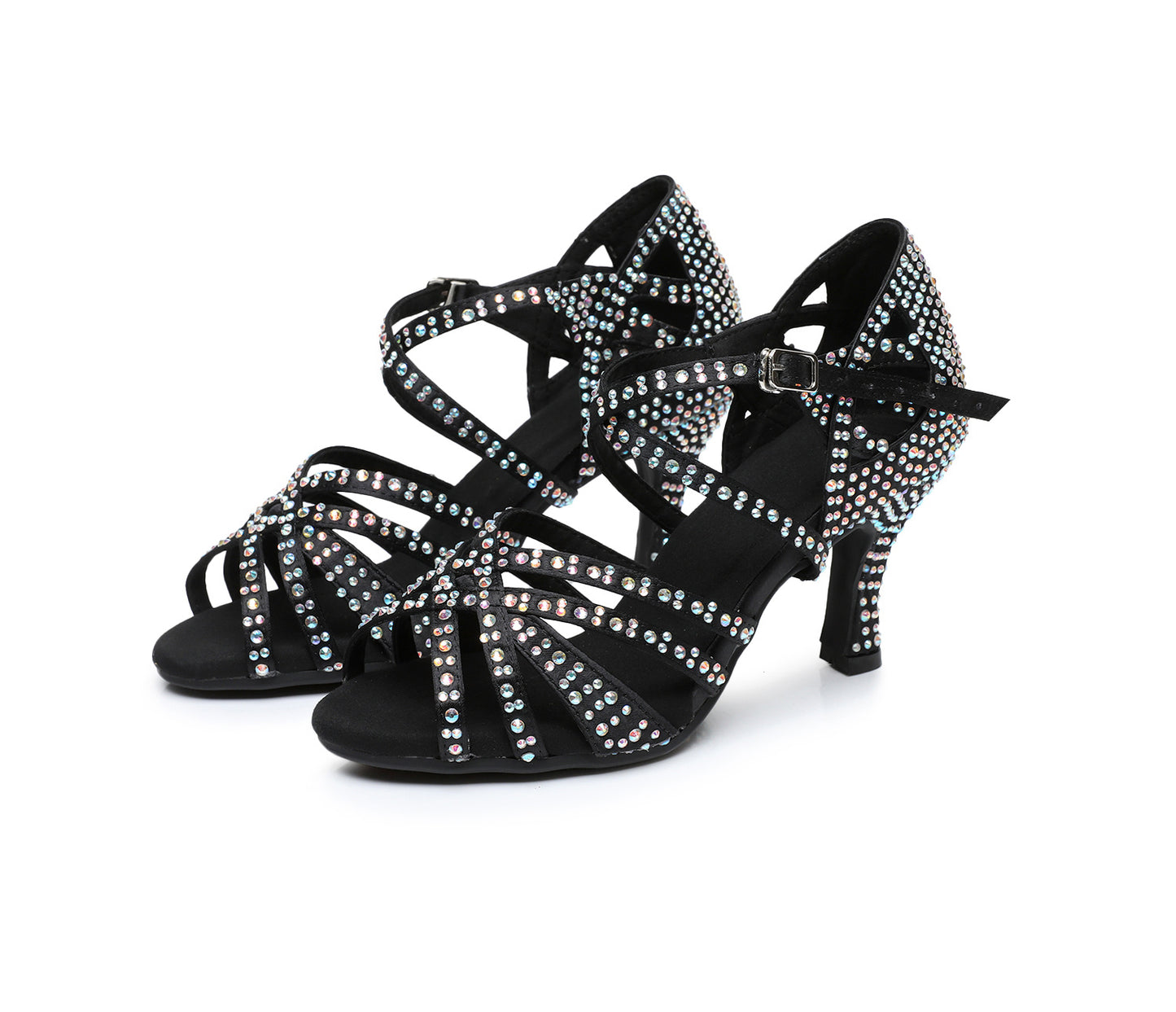 Diamond Latin Dance Shoes Women's Soft Sole Dance Shoes