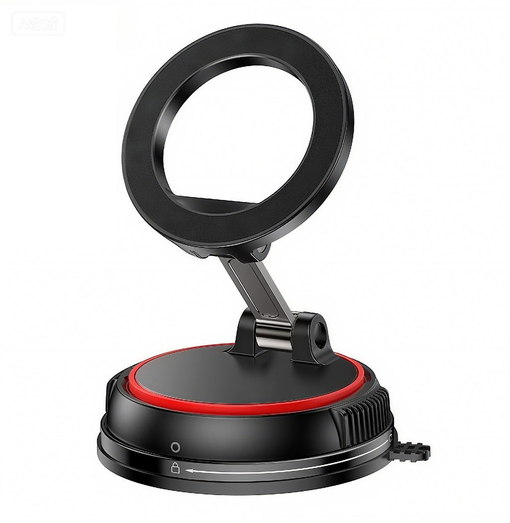 Support Téléphone Voiture Magnétique Pliable et Réglable 7.5x7.5cm