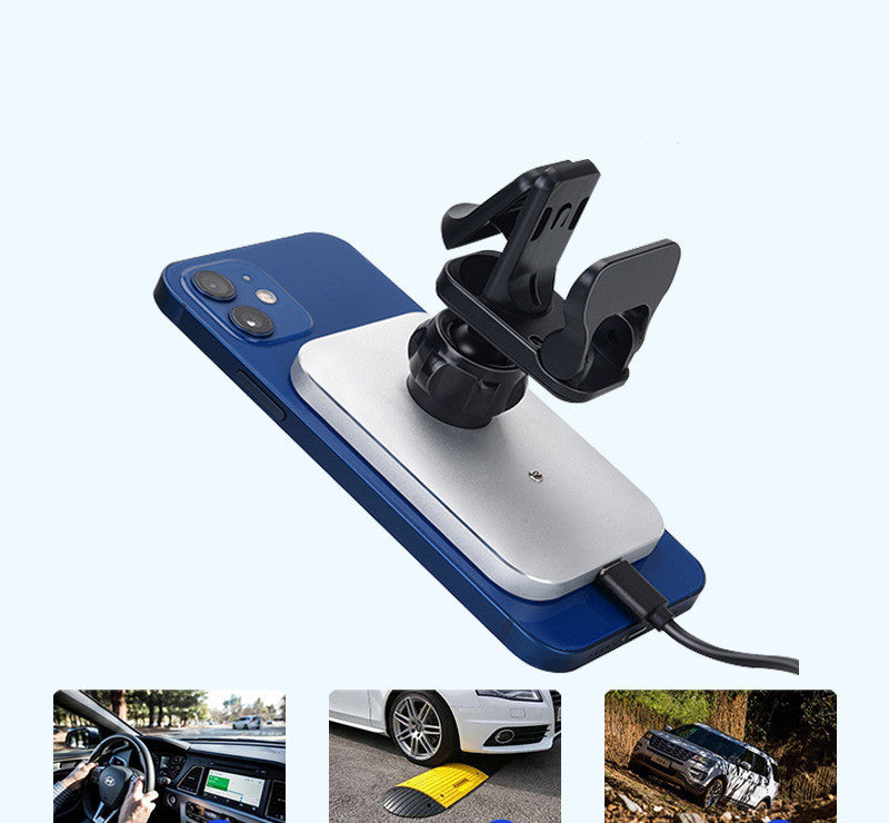 Magnetic Wireless 15W Car Phone Holder for Apple 12 Series