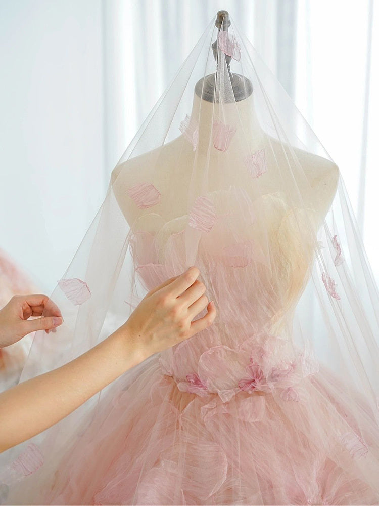 Robe en maille Huarui tendance avec coiffe pour fille