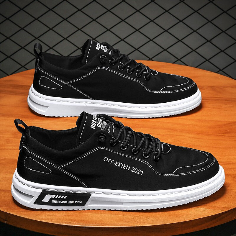 Men's Casual Sports Shoes Soft Bottom Low Top Canvas