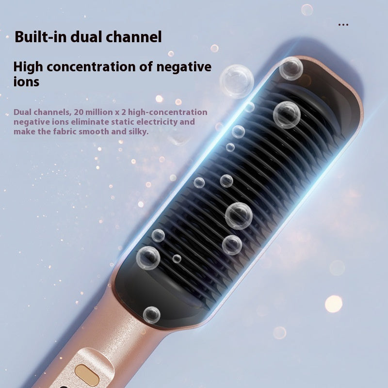 Negative Ion Hair Straightening Comb - Gentle on Hair