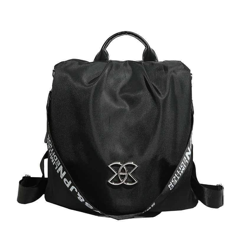 Women’s Large Capacity Trendy Backpack Waterproof PU 32x31x14cm