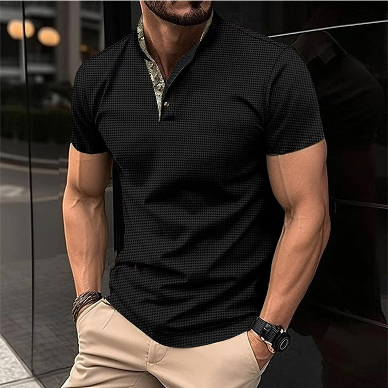 Men's Large Size Casual Polo Shirt