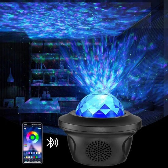 Astronaut Galaxy Starry Sky Projector Nightlight USB Bedroom Table Lamp